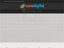 Tablet Screenshot of coradigital.com